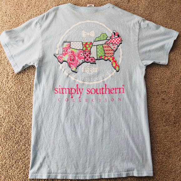 Simply Southern Tops - Simply Southern State Shirt